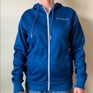 Billabong Blue zip up sweater